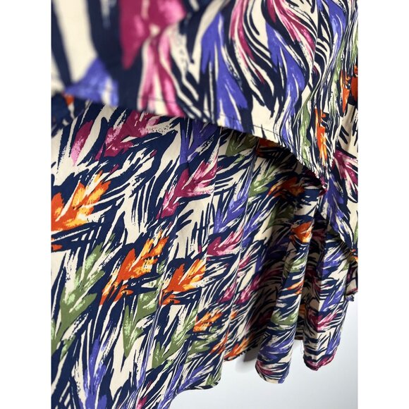 Anna Grace Boho Multicolor High Low Midi Skirt S - Picture 7 of 12